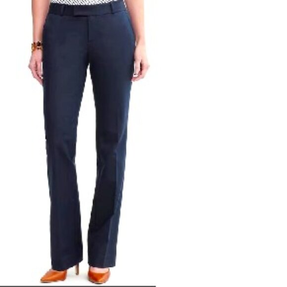 EUC BANANA REPUBLIC 718 sleek Martin fit trousers in true navy - stretch (4) - Picture 1 of 7